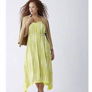 EUC Lane Bryant Scarf-Hem Dress